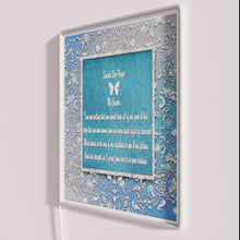Charger l'image dans la galerie, Twelve-Step Recovery Seventh Step Prayer in vibrant RGB neon lighting
