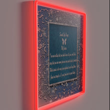 Charger l'image dans la galerie, Neon encouragement with spiritual guidance for recovery and self reflection.