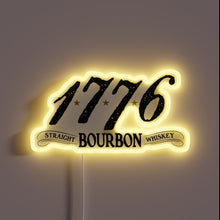 Charger l'image dans la galerie, RGB Electric Sign Featuring Distinctive 1776 Bourbon Branding and Logo
