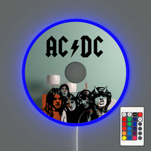 Charger l'image dans la galerie, ACDC Disc CD wall mirror with RGB LED