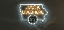 Charger l'image dans la galerie, Jack lives here no 7 neon sign IOWA