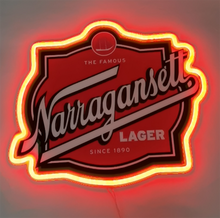 Charger l'image dans la galerie, Narragansett Harpoon Wall Bar Decor RGB sign