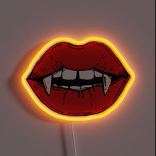 Charger l'image dans la galerie, Red lips YellowPop CustomNeon signs