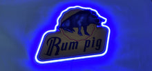 Charger l'image dans la galerie, Rum Pig neon sign