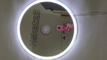 Charger l'image dans la galerie, Skate 3 decorative mirror LED