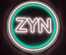 Charger l'image dans la galerie, Light Blue Zyn neon led signs