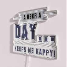 Charger l'image dans la galerie, Vintage retro bar decor, personalized neon sign, beer lover gift