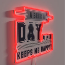 Charger l'image dans la galerie, Colorful beer-themed wall decor adding humor and modern pop vibe
