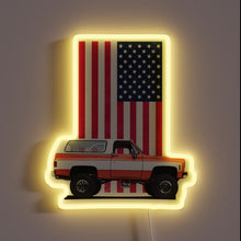 Charger l'image dans la galerie, Eye-catching neon sign blazes vibrant RGB colors with customizable styles.