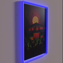 Charger l'image dans la galerie, Undead invasion warning: Zombies approaching your home, RGB lit menace