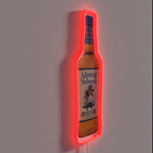 Charger l'image dans la galerie, Historic Admiral Nelson's Navy-Inspired RGB Neon Sign with Vibrant Color