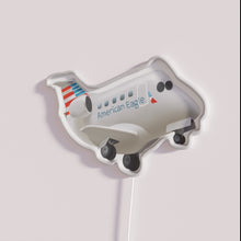 Charger l'image dans la galerie, Vintage Aviation Inspired AE CRJ700 LED Neon Sign Decor