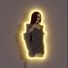 Charger l'image dans la galerie, Ae K's Whiplash Icon Shines Bright with Vibrant RGB Neon Light.