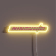 Charger l'image dans la galerie, Aespa-themed neon sign featuring colorful RGB accents and sweet licorice.