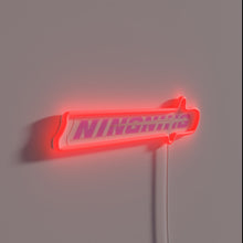 Charger l'image dans la galerie, Neon Aespa Armageddon Logo Sign with Colorful RGB Lighting Effects
