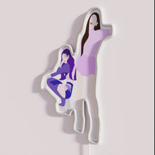 Charger l'image dans la galerie, Eye-catching Aespa Karina and Ae Black Mamba Iconic Neon Wall Sign