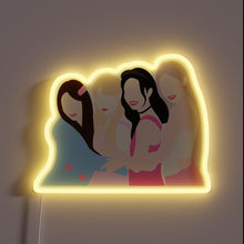 Charger l'image dans la galerie, Neon Aespa icon sign reminding you life is too short