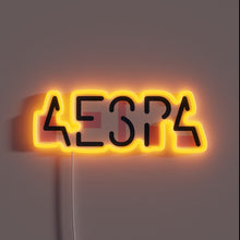 Charger l'image dans la galerie, Elegant minimalist neon sign with vibrant RGB color shifting display