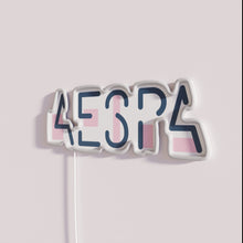 Charger l'image dans la galerie, Minimalist K-Pop inspired RGB color changing neon wall art decoration.