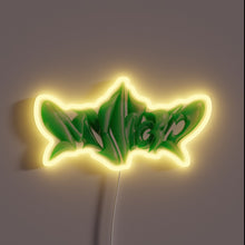 Charger l'image dans la galerie, Neon Sign with Aespa's Vibrant 3D LOGO in Green