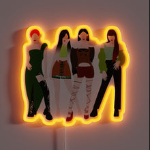 Charger l'image dans la galerie, Aespa's official merchandise, vibrant Next Level Icon neon sign lighting