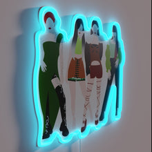 Charger l'image dans la galerie, Electric Aespa logo in vibrant RGB colors, Next Level icon.