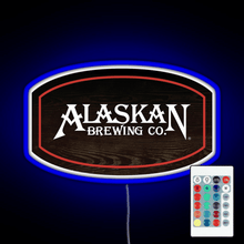 Charger l'image dans la galerie, Alaskan Brewing Logo RGB neon sign remote