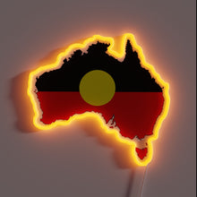 Charger l'image dans la galerie, Eye-catching RGB neon sign with 'Always Was Always Will Be' phrase