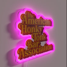 Charger l'image dans la galerie, Retro American country music vibes illuminated with vibrant RGB neon lighting.