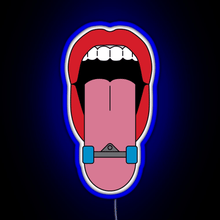 Charger l'image dans la galerie, Skateboard Tongue RGB neon sign