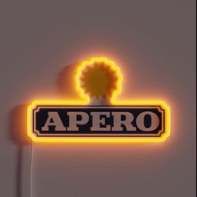 Charger l'image dans la galerie, Brighten up your space with this vibrant Aperitif color sign
