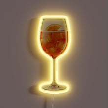 Charger l'image dans la galerie, Brighten your bar with this vibrant Aperol Spritz inspired sign