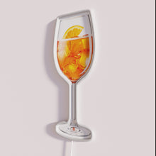 Charger l'image dans la galerie, Brighten your bar with vibrant Aperol Spritz-inspired RGB neon decor
