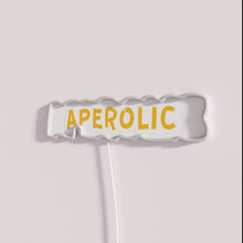 Charger l'image dans la galerie, Modern Aperolic Bar Sign with Color Changing RGB Neon Lighting Effects