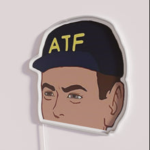 Charger l'image dans la galerie, Neon ATF Inspector Peek RGB Sign with Bright Colorful Lighting Accents