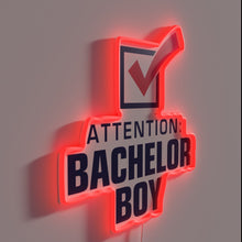 Charger l'image dans la galerie, Attention Bachelors: Live Your Best Life with Vibrant Neon Sign