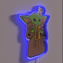 Charger l'image dans la galerie, Modern nursery decoration with vibrant RGB color changing lights