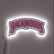 Charger l'image dans la galerie, Light up your vibe with this Backwoods neon sign — bold, nostalgic, and dripping in pink attitude.