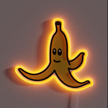 Charger l'image dans la galerie, Smiling banana cartoon neon sign.