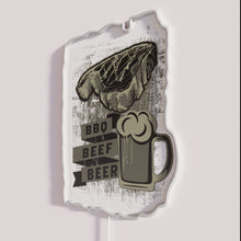 Charger l'image dans la galerie, RGB Neon Sign for Barbecue Lovers and Beer Enthusiasts Room