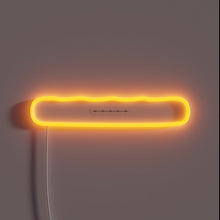 Charger l'image dans la galerie, Vibrant LED Barbed Wire Sign with Customizable Color Options Available