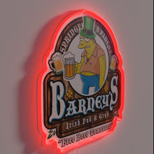 Charger l'image dans la galerie, Vibrant neon sign for a lively Irish pub atmosphere interior.