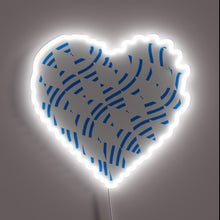 Charger l'image dans la galerie, Vibrant Bavarian flag colors shine brightly in this neon sign.