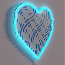 Charger l'image dans la galerie, Bavarian state pride shines bright with vibrant RGB neon emblem