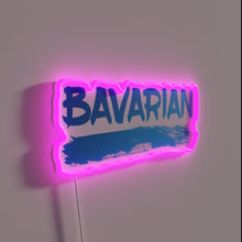 Charger l'image dans la galerie, Welcome to Bavaria, Germany-inspired vibrant color changing LED neon bar sign