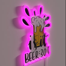 Charger l'image dans la galerie, Neon Beer Sign with RGB Color Changing Effects