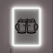 Charger l'image dans la galerie, RGB Neon Beer Glasses Sign - Unique Party Decoration Item