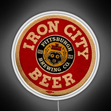 Charger l'image dans la galerie, Beer Irons City RGB neon sign white