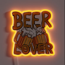 Charger l'image dans la galerie, Light up your brew passion with this vibrant neon sign.