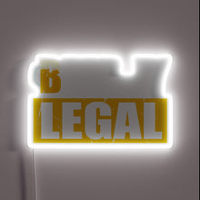 Charger l'image dans la galerie, Rebellious Vibes Only: Beer Drinking Age Alert Neon Sign
